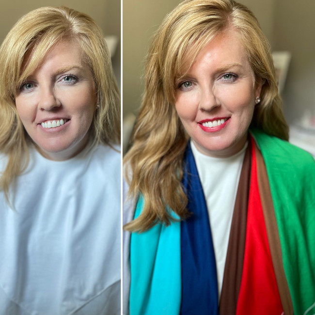 Ellie Saxor is a beauty in her Spring colors. 