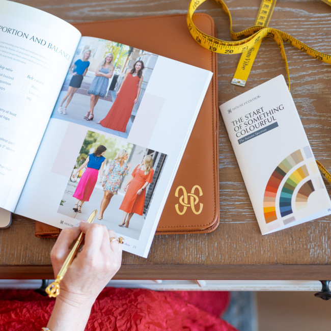 Your style analysis provides a personalized book detailing how to dress your body to highlight your natural shape while expressing your unique personality.