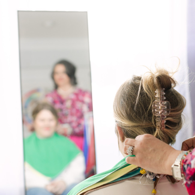 We only perform analysis during sunlit conditions in person. We will look at the drapes together. If you bring a friend, they can sit facing you to your left or right, or they may choose to sit behind you, beside me.