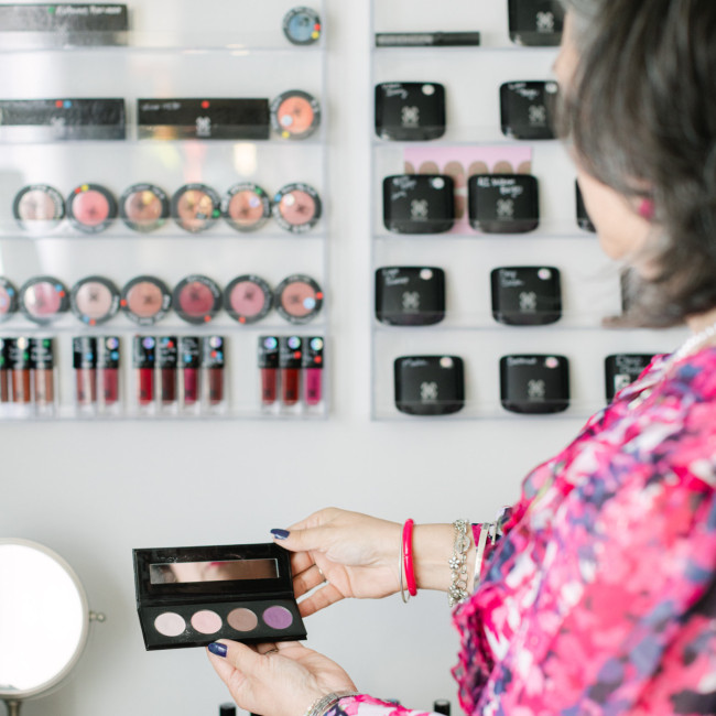 Once we have determined your season, we will have a makeup trial. Together we will choose some products to make you look your best for your photos.