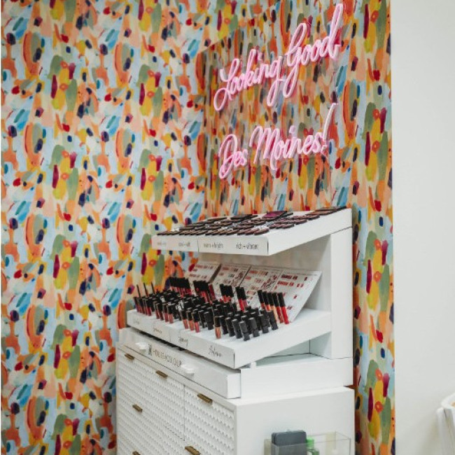 We love our makeup bar! 